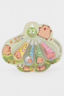 Набор корректоров 4 шт. "Happy Capi", 8м