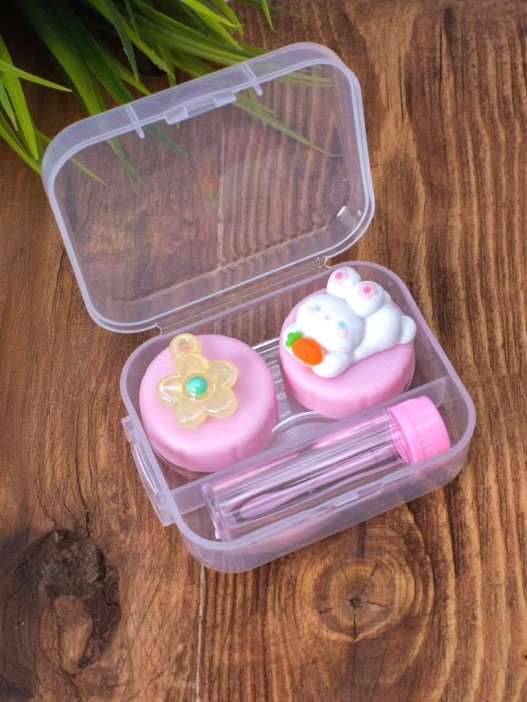 Контейнер для линз &quot;Milota friends&quot;, yellow 