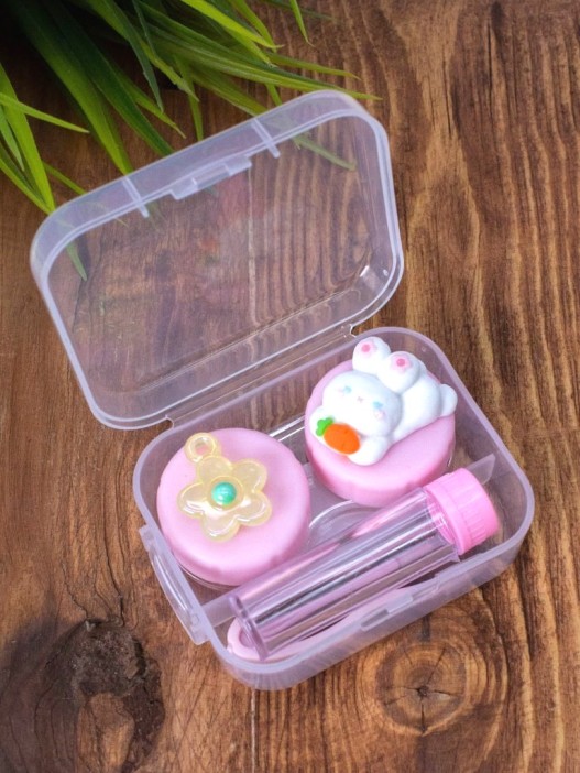 Контейнер для линз &quot;Milota friends&quot;, yellow 