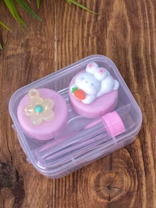 Контейнер для линз &quot;Milota friends&quot;, yellow 