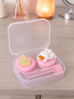 Контейнер для линз "Milota friends", yellow