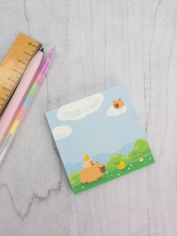 Блок стикер для записей "Capyday", blue