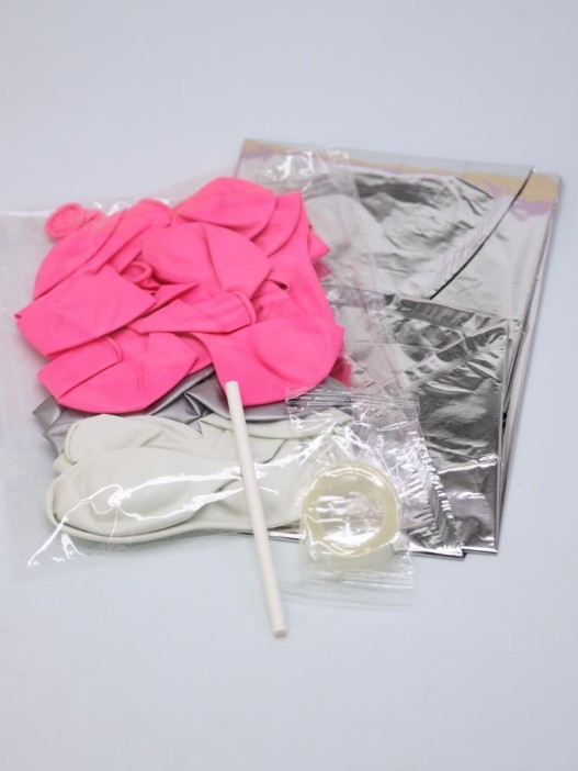 Набор воздушных шаров 25 шт. &quot;Air heart&quot;, pink 