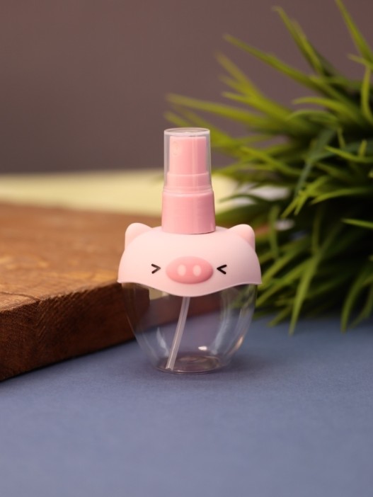 Дорожная бутылочка &quot;Pretty pig&quot;, pink (70 ml) 