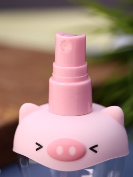 Дорожная бутылочка &quot;Pretty pig&quot;, pink (70 ml) 