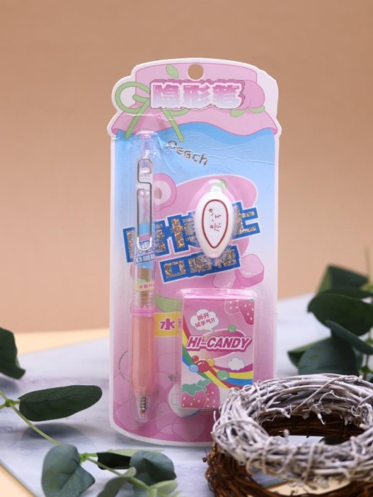 Светящаяся ручка с невидимыми чернилами &quot;Lucky candy&quot;, pink 