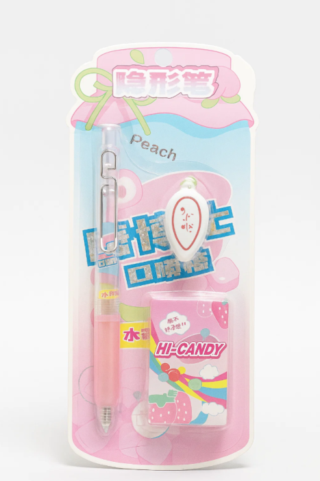 Светящаяся ручка с невидимыми чернилами &quot;Lucky candy&quot;, pink 