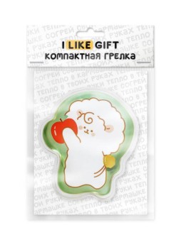 Карманная грелка iLikeGift «Fluffy with an apple»
