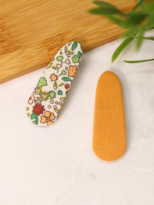 Набор заколок для волос "Flower princess", orange 