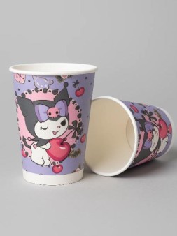 Набор бумажных стаканов 6 шт. "Куроми", 250мл