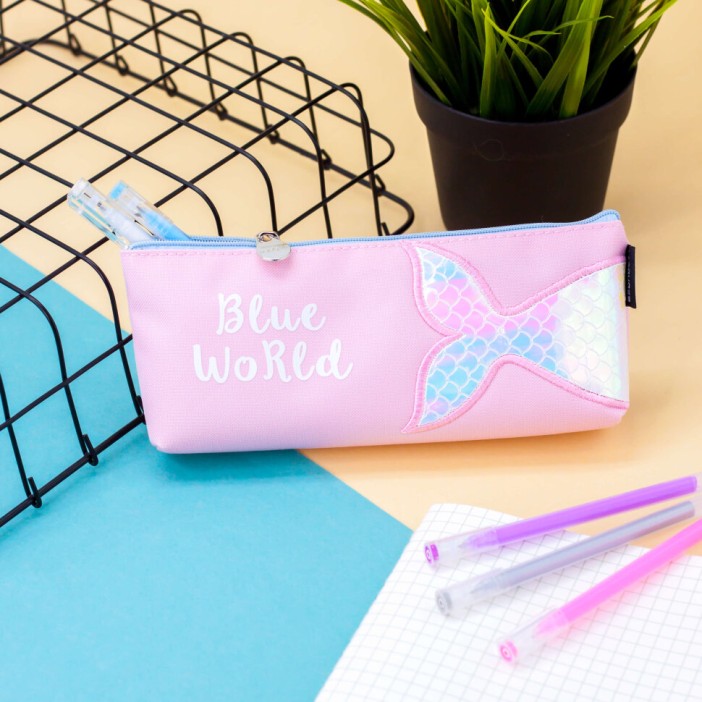 Пенал "Blue world", pink 