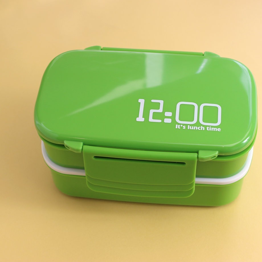 90012 Ланчбокс "Lanch time"_green