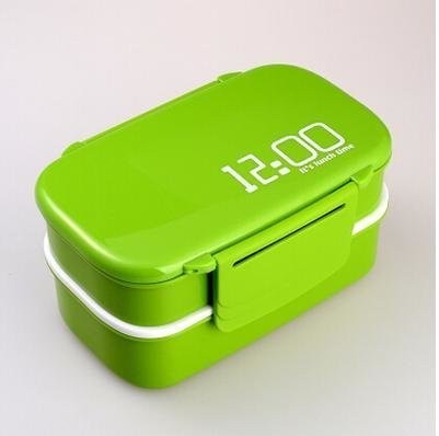 90012 Ланчбокс "Lanch time"_green