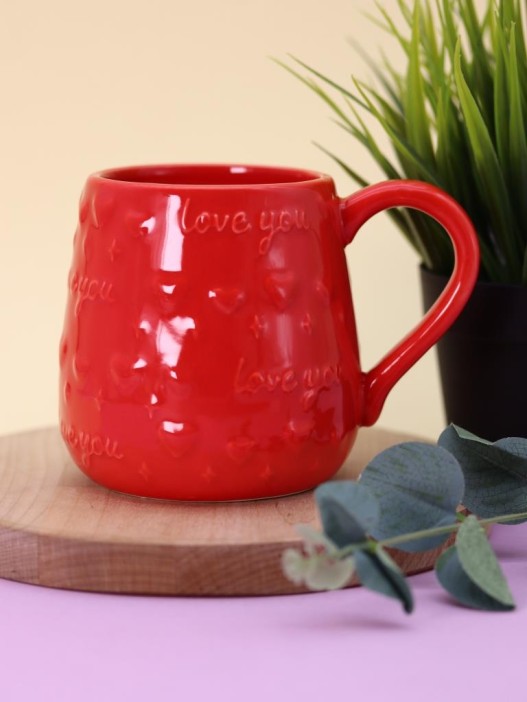 Кружка керамическая «Love you», 538 ml 