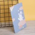Тетрадь (A5) &quot;Rabbit on the clouds&quot;, blue (14.5*21) 