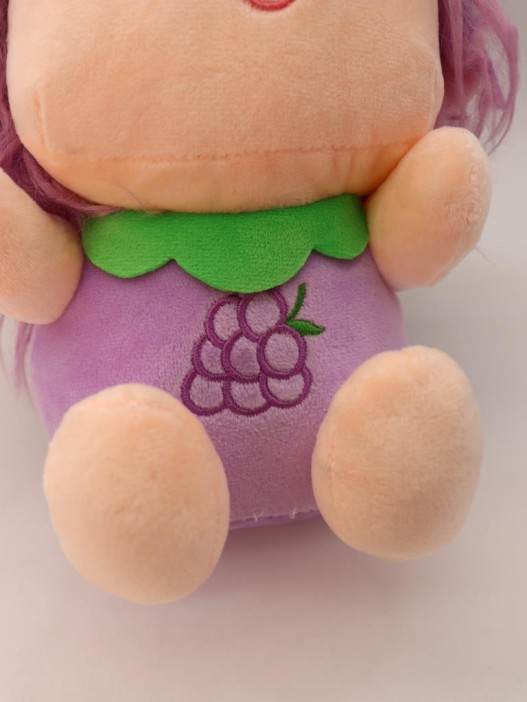 Мягкая игрушка &quot;Fruit babies&quot;, purple, 21 см 