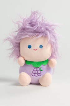 Мягкая игрушка "Fruit babies", purple, 21 см