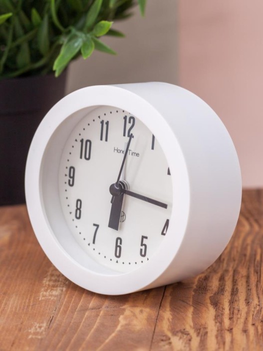 Часы-будильник &quot;Honey time&quot;, white (10х10 см) 