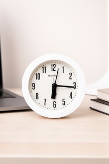 Часы-будильник &quot;Honey time&quot;, white (10х10 см)