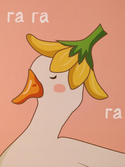 Зеркало настольное GIRLY &quot;Beautiful goose&quot;, 15*22 см 