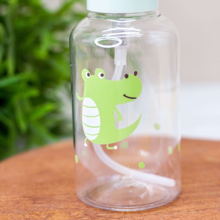 Дорожная бутылочка "Big crocodile", green (75 ml) 