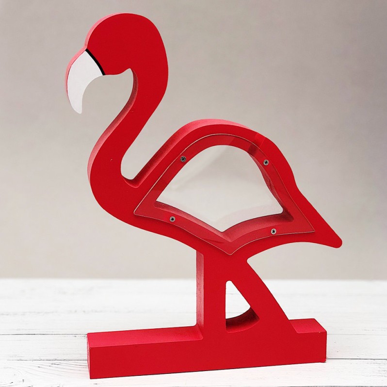 Копилка &quot;Фламинго&quot;, red 