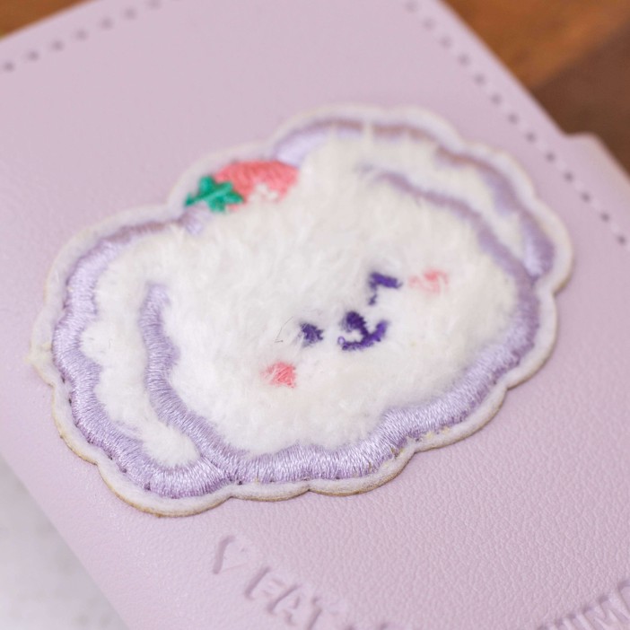 Визитница "Cute hare", purple 