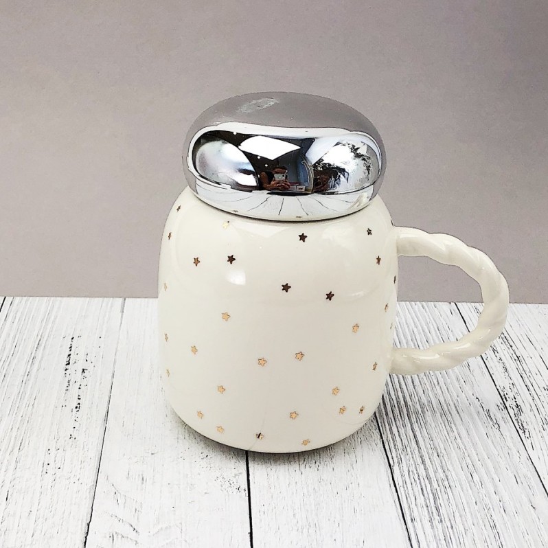 Кружка &quot;Yellow stars&quot; (380ml) 