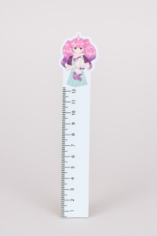 Линейка ЭКО из дерева iLikeGift Аниме "Девушка единорог"