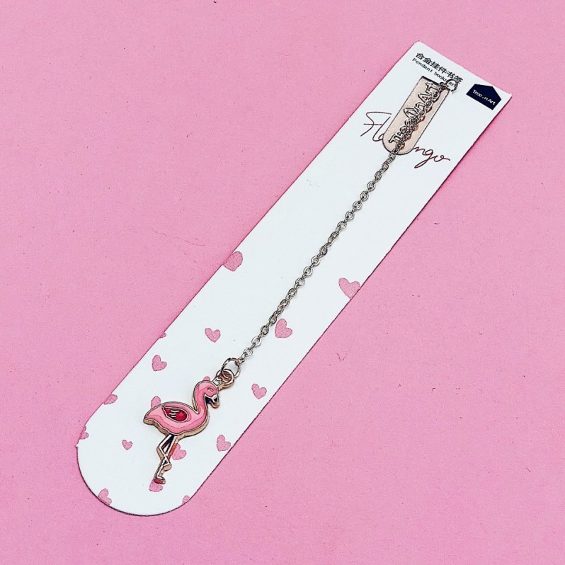 Закладка для книг &quot;Flamingo&quot;, pink 