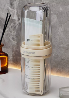 Контейнер для зубных щеток / кистей "Classic", white