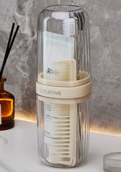 Контейнер для зубных щеток / кистей "Classic", white