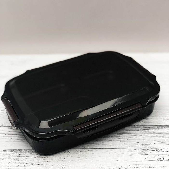 Ланчбокс &quot;Металлический 3 секции&quot;, brown 