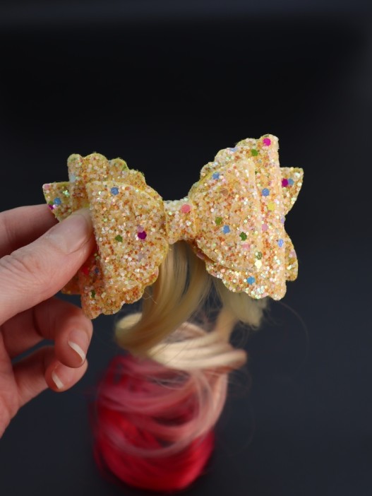 Заколка &quot;Beautiful curl&quot;, white (8.5*5.5 см, L=30 см) 