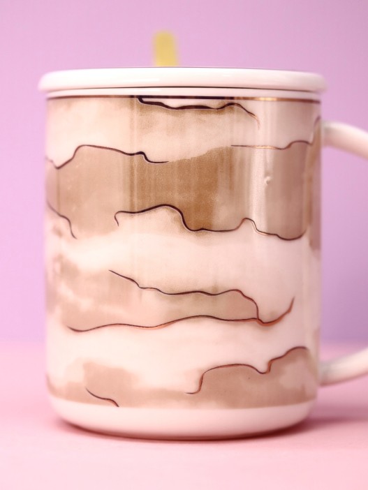 Кружка «Clouds», brown 