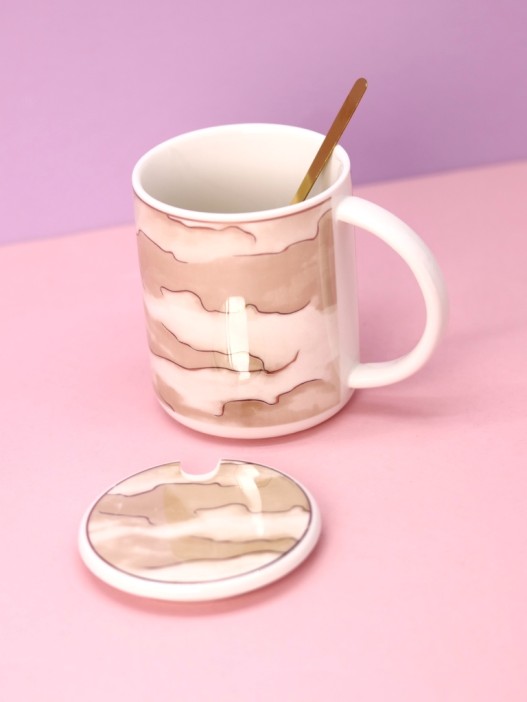 Кружка «Clouds», brown 