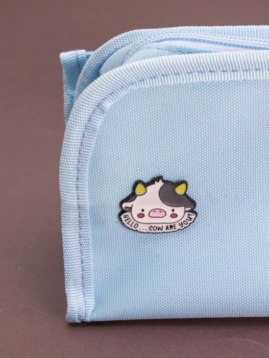 Значок металлический iLikeGift &quot;Hello, cow are you!&quot; 