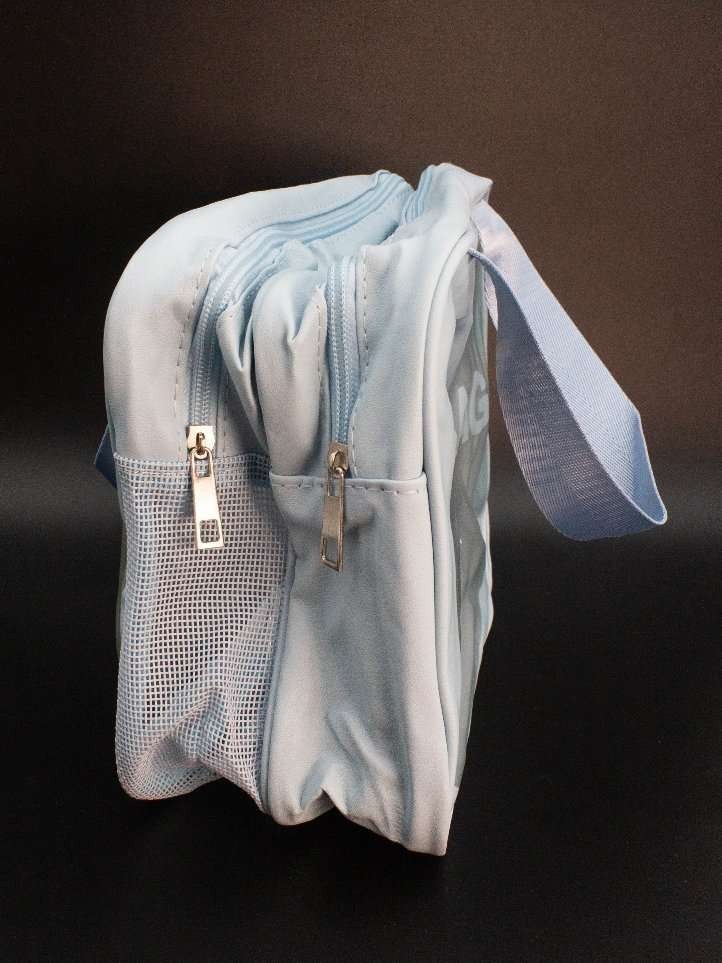Дорожная косметичка "Несессер" серая, 31*15*21 см