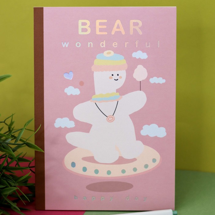 Тетрадь (A5) «Wonderful happy day» (14,5*21) 