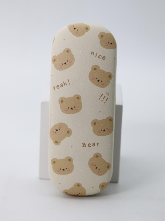 Чехол для очков GIRLY &quot;Many bear&quot;, yellow 