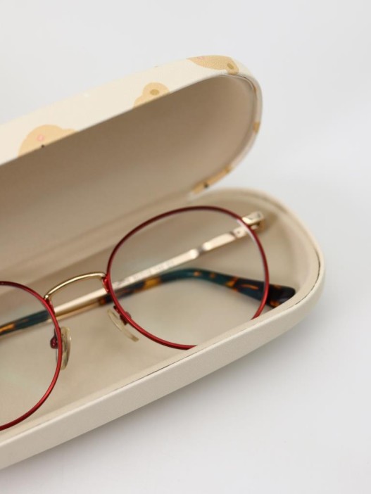 Чехол для очков GIRLY &quot;Many bear&quot;, yellow 