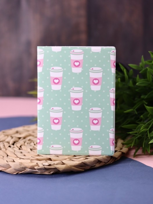 ОБЛОЖКА ДЛЯ ПАСПОРТА Love Cups, плотность 600 мкм 