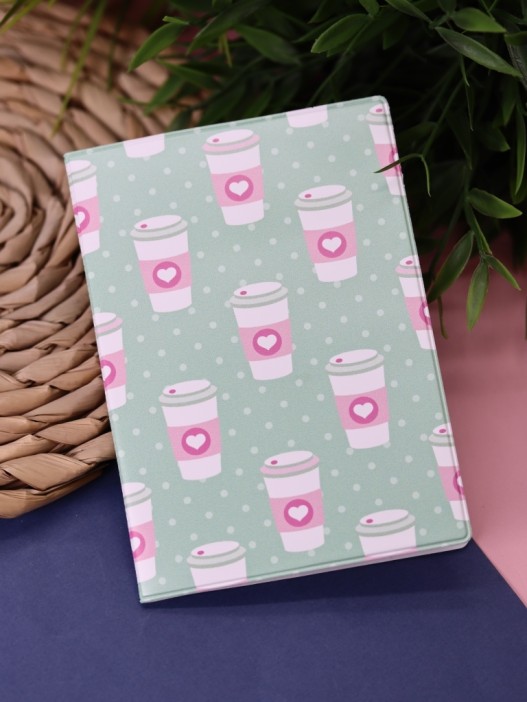 ОБЛОЖКА ДЛЯ ПАСПОРТА Love Cups, плотность 600 мкм 