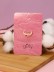 Кольцо акриловое GIRLY "Розовый кот", розовое (d=1,7 см)