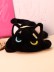 Мягкая игрушка "Кошка", черная, 24 см