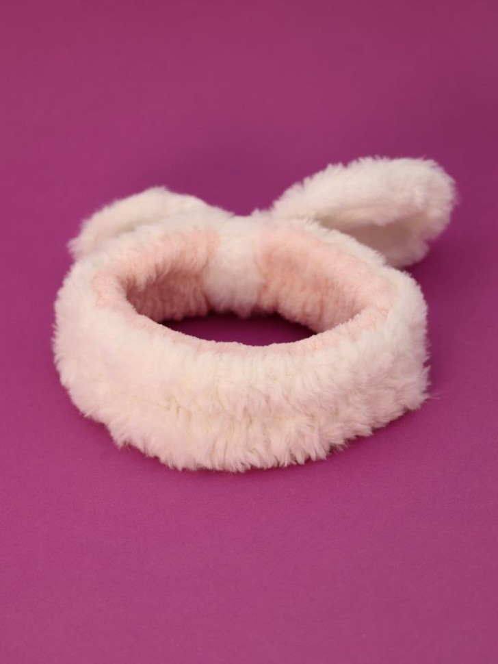 Повязка на голову GIRLY "Бант розовый"