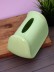 Салфетница «Glossy bow», green (21*12,5*12,5 см) 