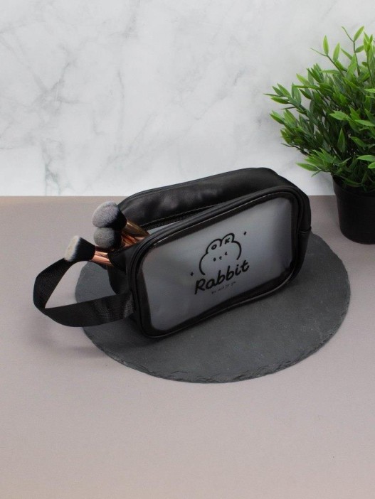 Косметичка &quot;Rabbit&quot;, black (14х20х9,5 см) 