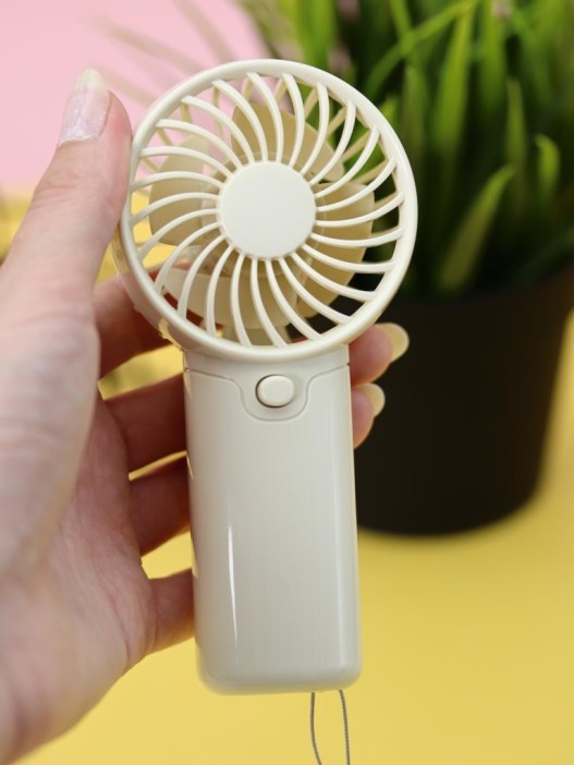 Портативный ручной вентилятор iLikeGift «Sweet wind», white 