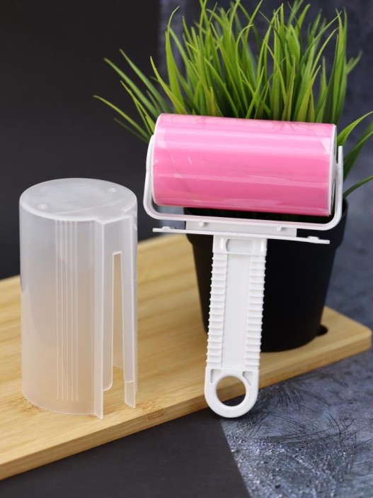 Многоразовый ролик для чистки одежды в футляре &quot;Cotton candy&quot;, 16,7*11 см 